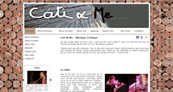 Desktop Screenshot of catiandme.com