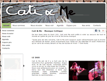 Tablet Screenshot of catiandme.com